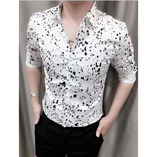 Áo sơ mi nam cao cấp vải lụa chuẩn shop