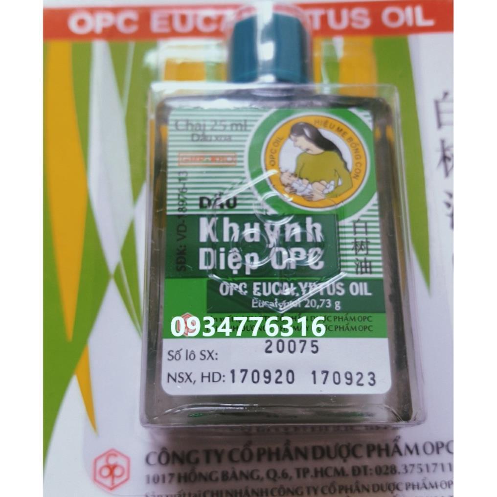 ✅ Dầu khuynh diệp OPC 25ml Hiệu Mẹ Bồng Con