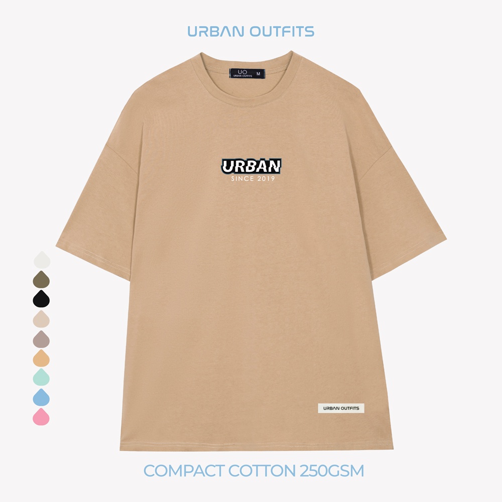 Áo Thun Tay Lỡ Form Rộng URBAN OUTFITS  ATO112 Local Brand In URBAN Coppyright ver 2.0 Vải 100% Compact Cotton 250GSM