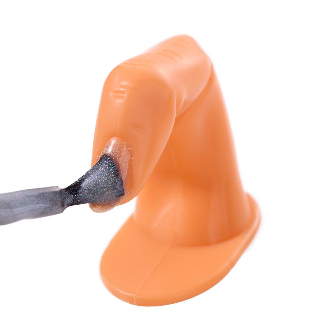 Mô Hình Ngón Tay Giả Kèm Giá Đỡ Hỗ Trợ Luyện Tập Làm Móng