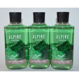 Sữa tắm gội nam bath & body works - alpine suede 295ml