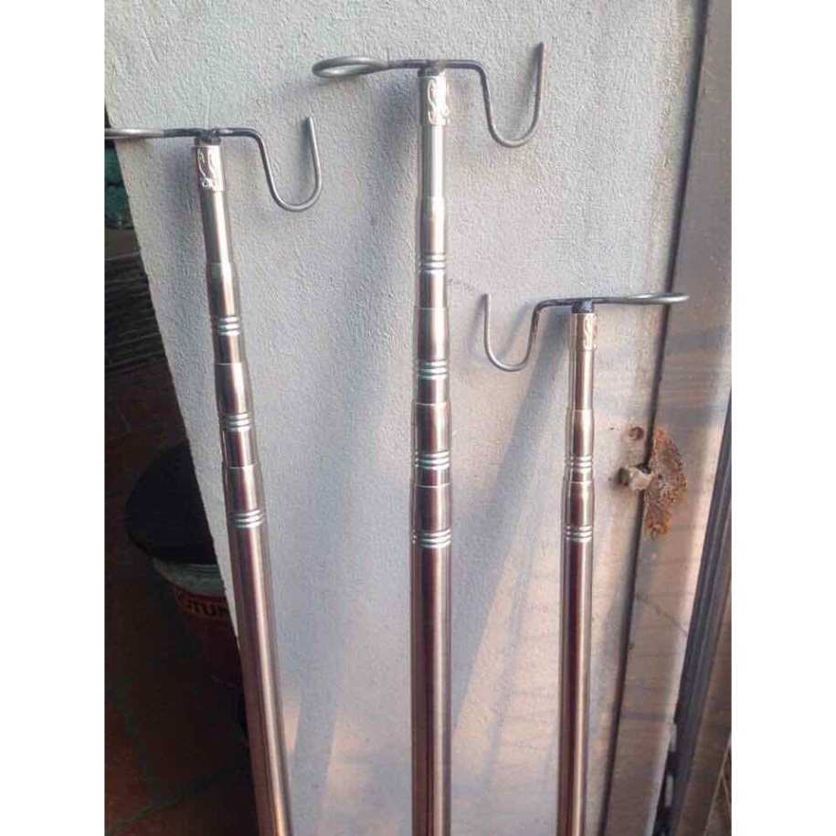 Sào bẫy Chim,  - Sào rút Inox đa năng 3m 5m 6m 7m - siêu giảm giá