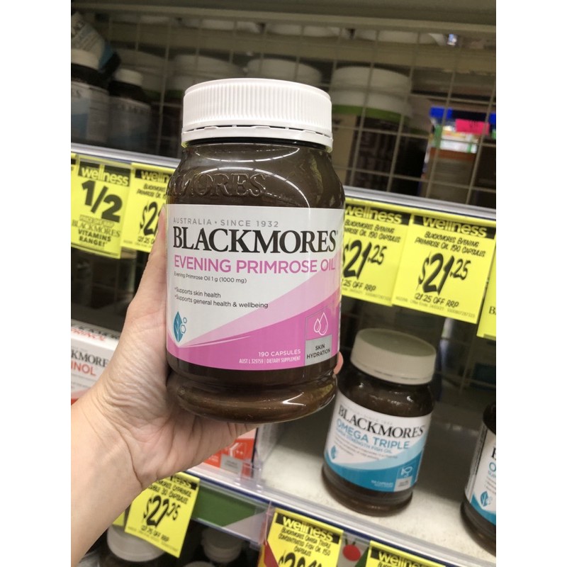 🌸🌸 𝐓𝐈𝐍𝐇 𝐃𝐀̂̀𝐔 𝐇𝐎𝐀 𝐀𝐍𝐇 𝐓𝐇𝐀̉𝐎 - BLACKMORES EVENING PRIMROSE OIL