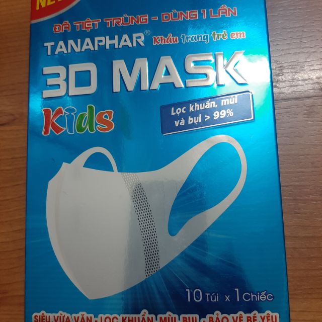 Khẩu trang trẻ em 3d mask hàng xuất nhật | BigBuy360 - bigbuy360.vn