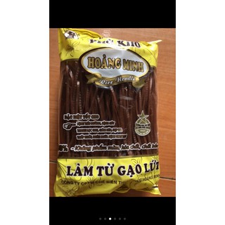 Bún,  phở gạo lứt Hoàng Minh 500g cam kết rẻ nhất Shopee