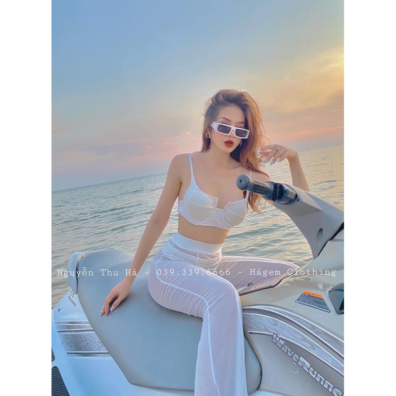 quần lưới đi biển ống loe | BigBuy360 - bigbuy360.vn