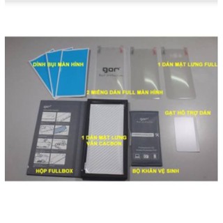 Hộp 4 Miếng dán 3D GOR cho Galaxy S7 Edge ( Full màn hình)