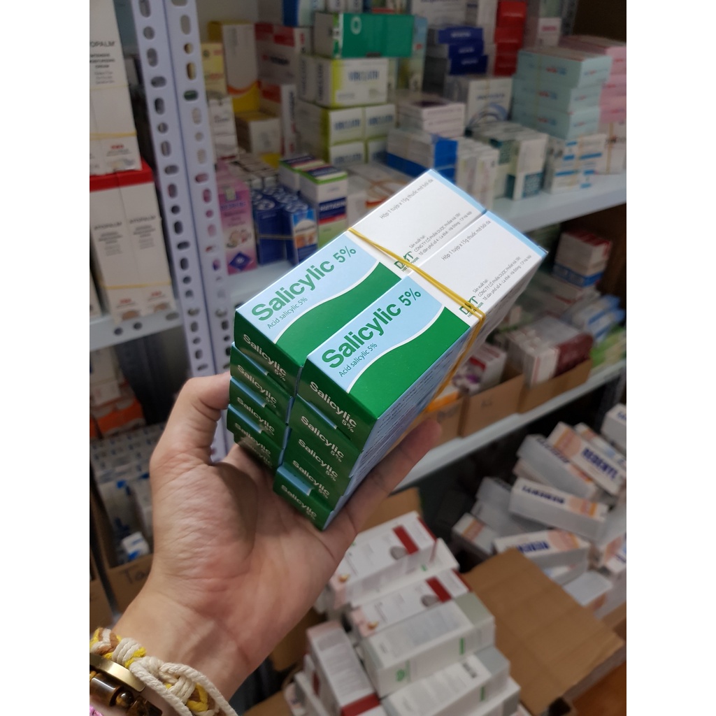 Kem bôi ngoài da làm mềm da salicylic 5% DHT 15G - DR.ĐẠO