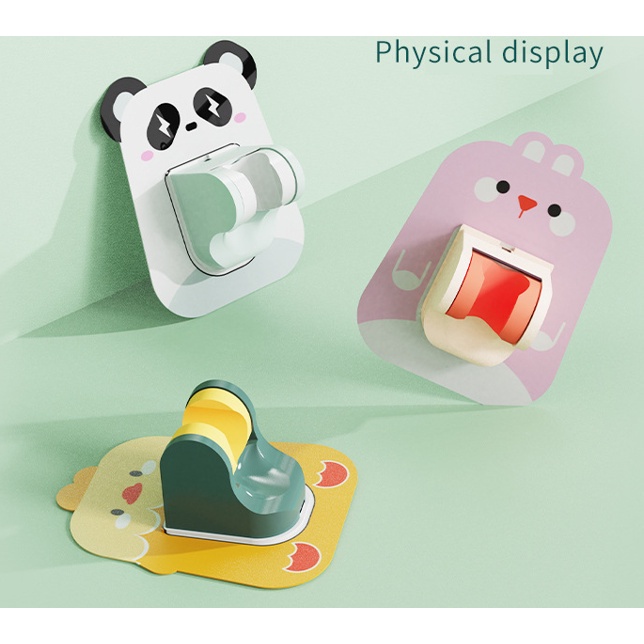 Giá Treo Vòi Hoa Sen, Đế Kẹp Vòi Sen, Vòi Xịt Toilet Gắn Tường Bằng Nhựa Họa Tiết Hình Thú Cute 88319 SIÊU THỊ 88