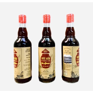 Nước Mắm Ủ Chum Sành Truyền Thống 24 Tháng (chai thủy tinh 500ml)