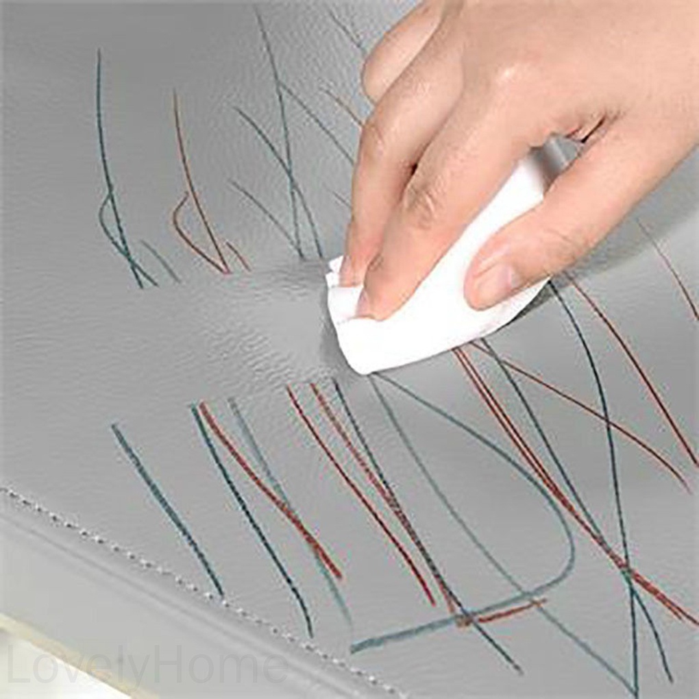 50 miếng mút xốp nano màu trắng đa năng rửa chén dĩa cho nhà bếp/ phòng tắm