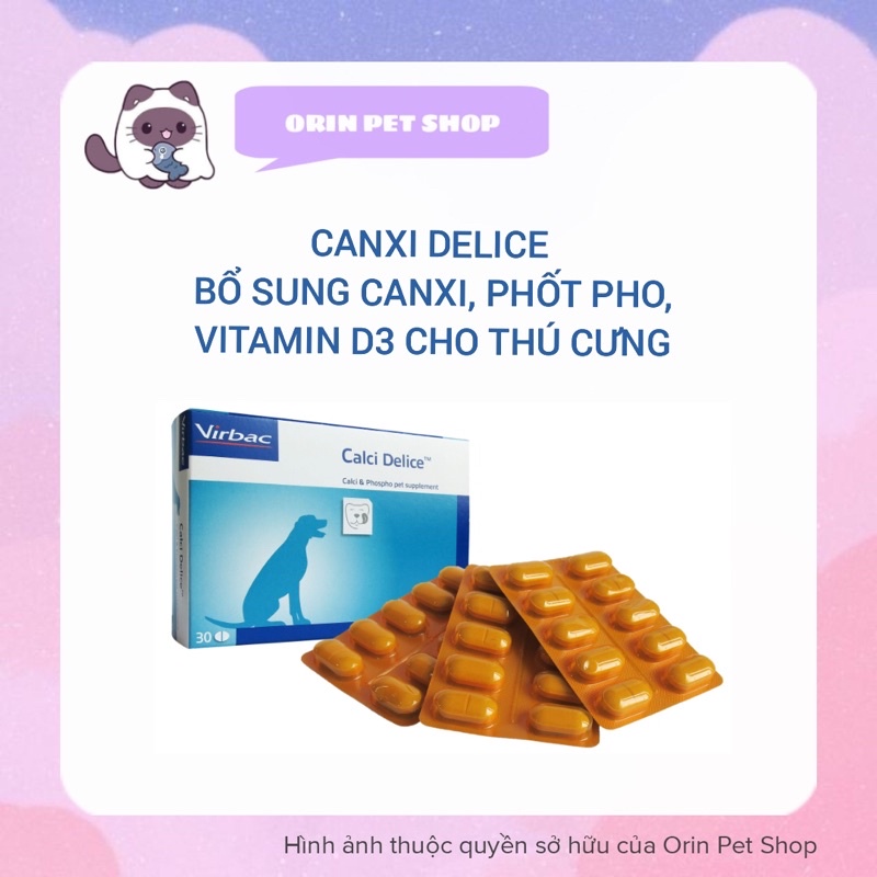 Canxi Delice - Virbac chó chó, mèo