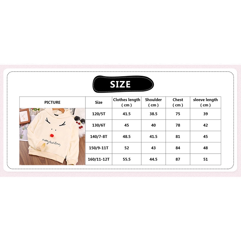 Áo hoodie SIYYIS mềm mại tay dài in họa tiết hoạt hình dễ thương thời trang cho bé gái