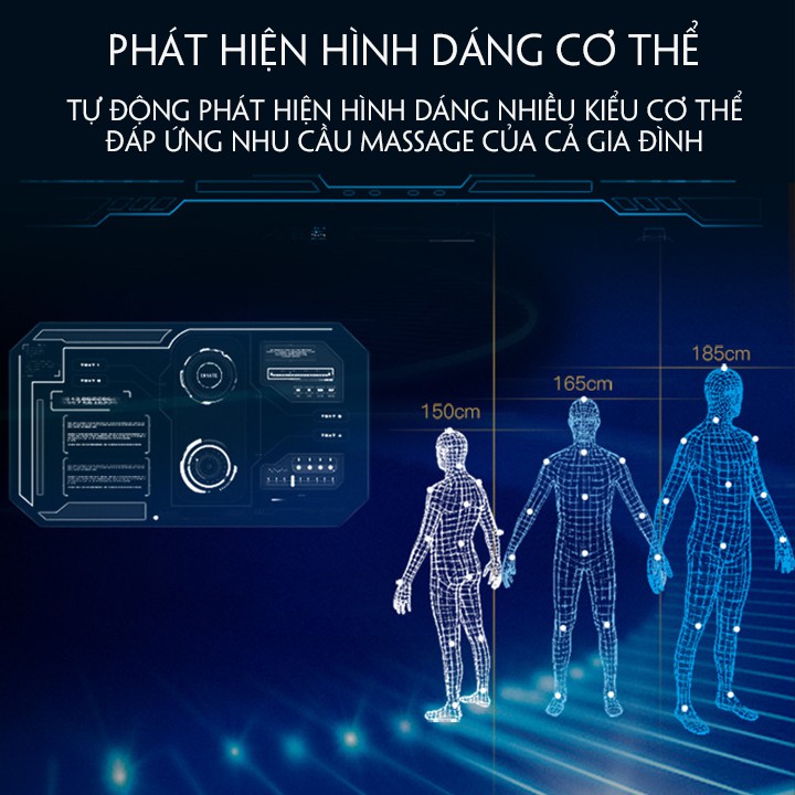 [CÓ VIDEO] Ghế Mát xa toàn thân cao cấp công nghệ Nhật Bản (Massage 8D, Bấm huyệt bàn chân, Âm nhạc Bluetooth)