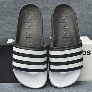Dép adidas_sample 2019 original 2 màu đen trắng quai trắng đen