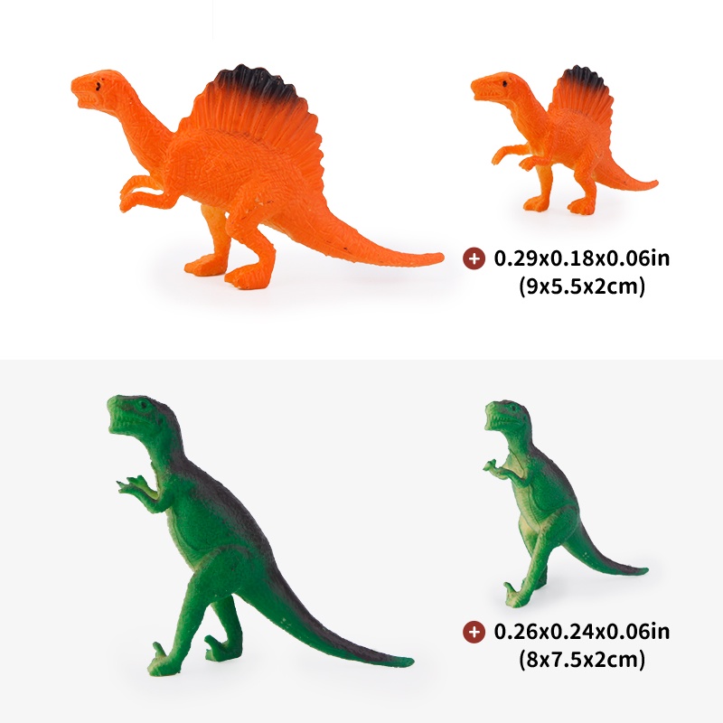 Set 6 mô hình khủng long đồ chơi COOLPLAY cho bé