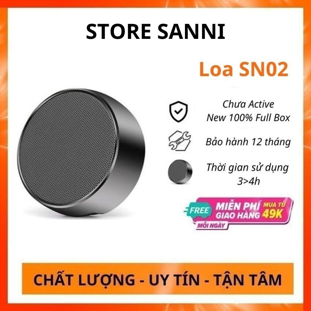 Loa bluetooth mini bass mạnh kết nối với điện thoại samsung và iphone