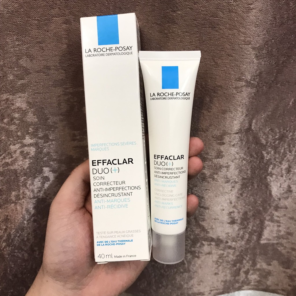 Kem Ngừa Mụn Ngừa Thâm LA ROCHE POSAY EFFACLAR DUO+ 40ml