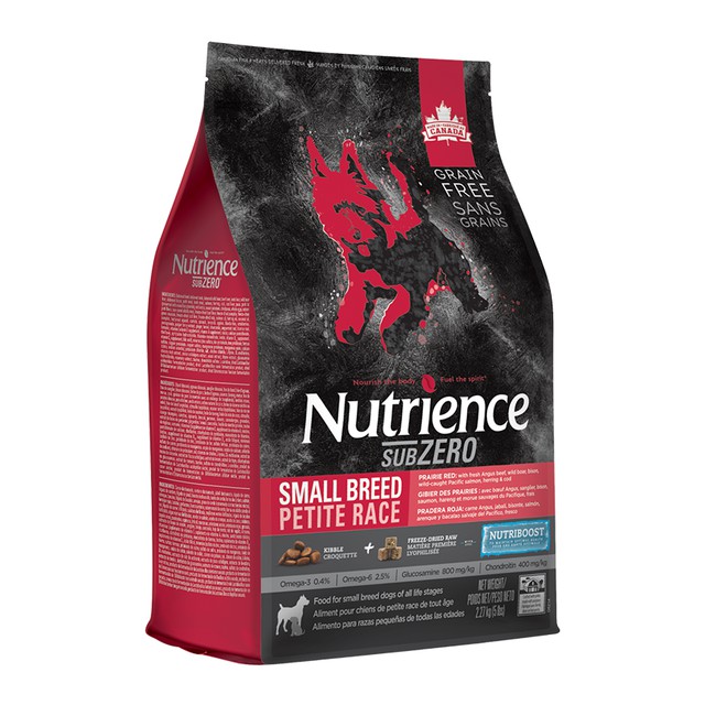 Thức Ăn Cho Chó Hạt Lạp Xưởng Nutrience Subzero Bao 2,27kg - Thịt Bò, Cá Hồi, Cá Trích, Cá Tuyết, Rau Củ Quả & Trái Cây