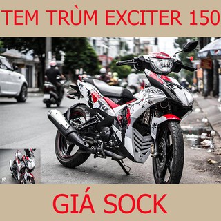 Tem Trùm Xe Exciter 150 ( Mới Nhất )