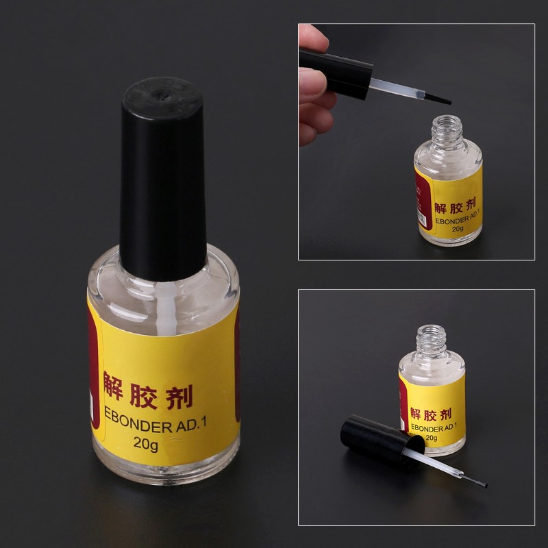 SEL 20g Glue Adhesive Superglue Remover Cleaner Debonder Bottle For UV Epoxy Resin