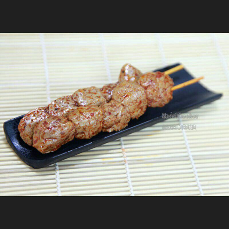 Xiên que tẩm vị hun khói thơm lừng