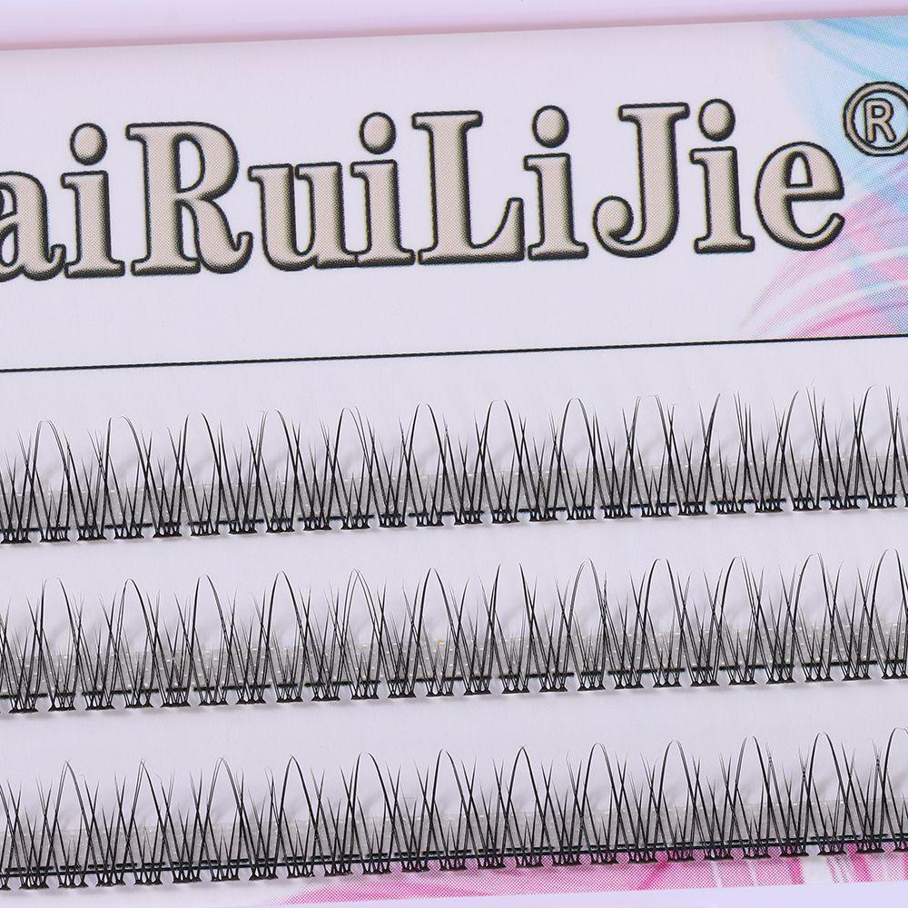 Hộp 60 Cụm Lông Mi Giả Nối Dài Tự Nhiên Lâu Trôi Thời Trang Cho Salon &amp; Nhà Ở