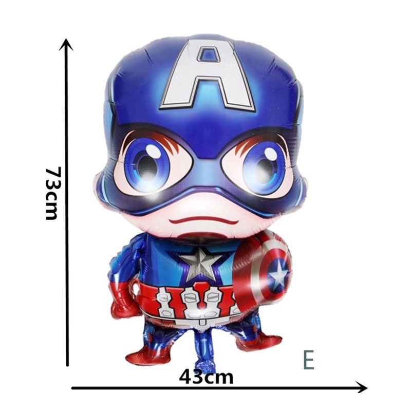 Bóng trang trí sinh nhật hình nhân vật siêu nhân - công chúa