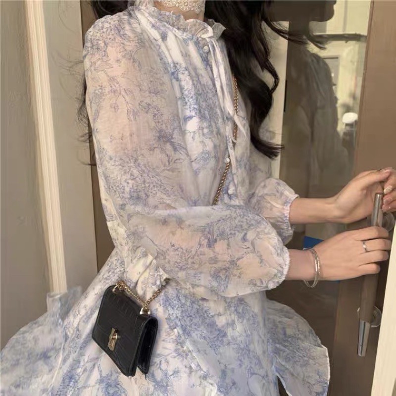 (Đang về)Váy hoa nữ nhẹ nhàng ngọt ngào vải đẹp hot 2021(kèm ảnh thật) | BigBuy360 - bigbuy360.vn