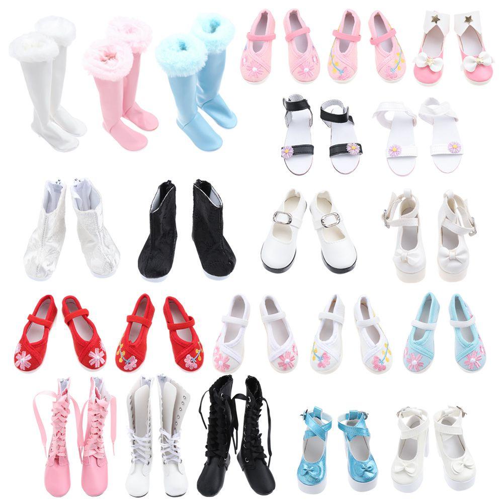 Giày Vải Thời Trang Cho Búp Bê 7.8CM 22 Kiểu