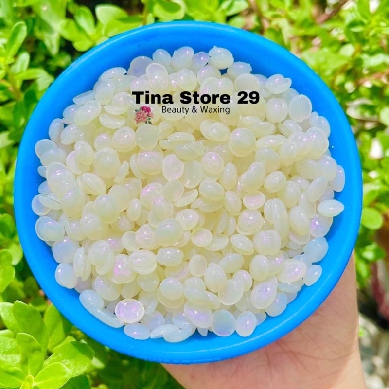 Sáp wax lông nóng trong ánh tím hard wax bean cao cấp nhập khẩu 100gr giúp làm sạch lông vùng cơ thể , nách , bikini