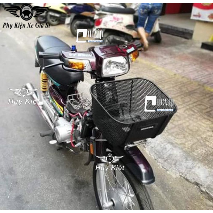 [Sale Khủng] Rổ Dream, Cub Honda Kiểu Thái Kèm Pat và Ốc Hàng Cao Cấp 6075