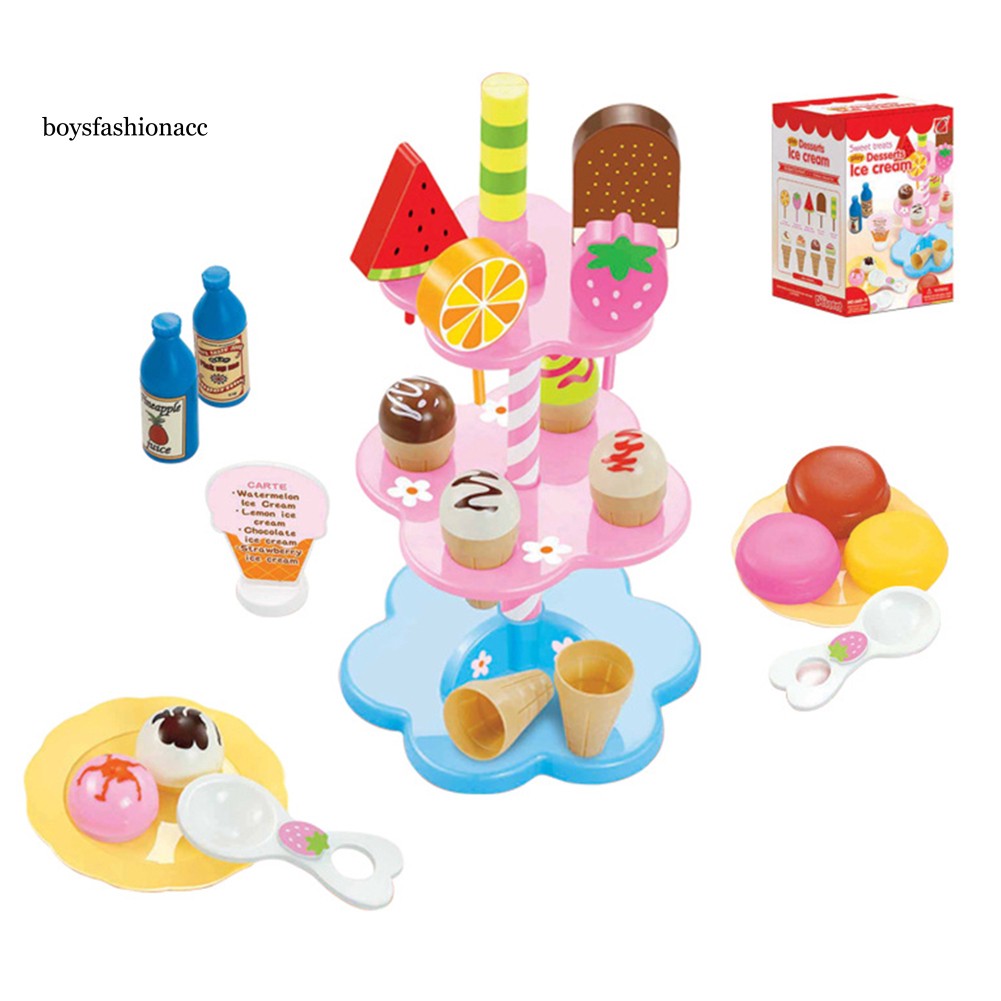 Set 22 Món Đồ Chơi Hình Bánh Cupcake Cho Bé