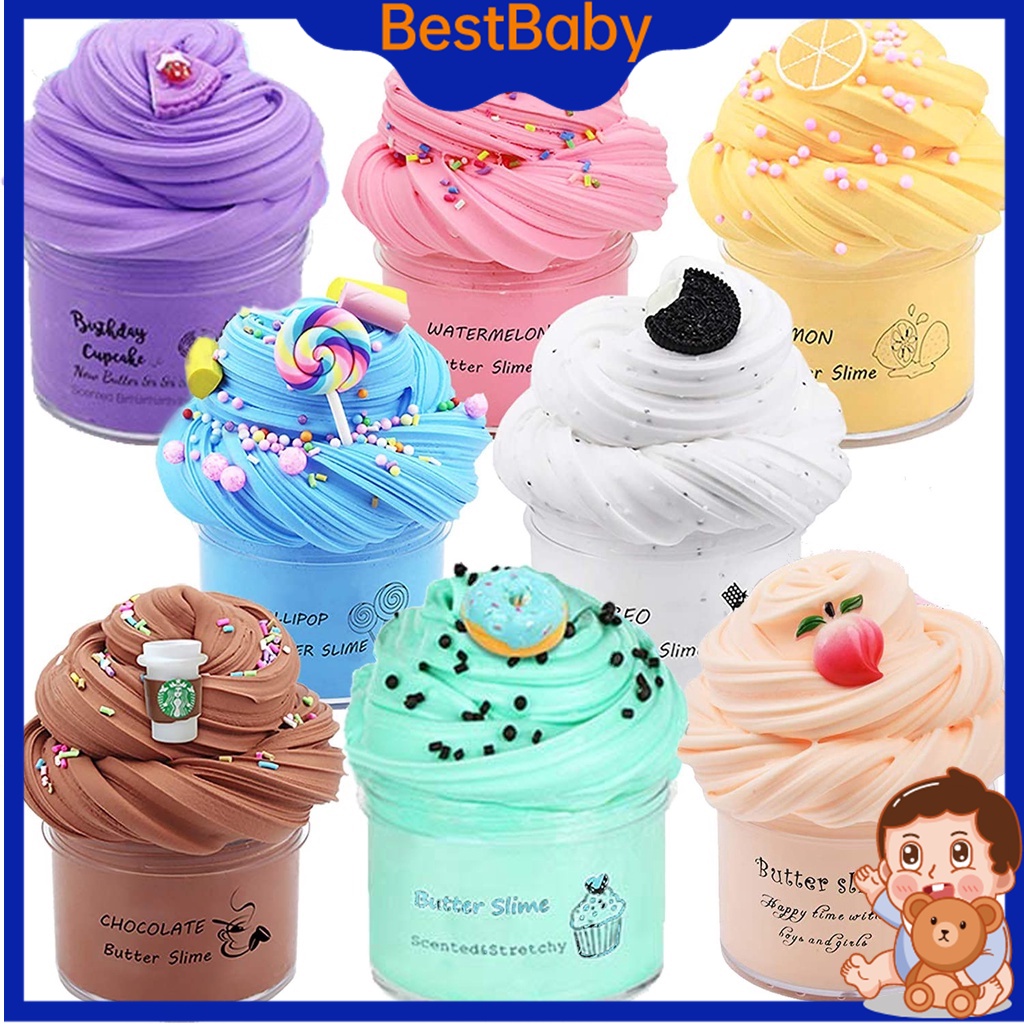 【BestBaby】Slime Dẻo Ma Thuật Trộn Hạt Nhiều Màu Sắc Vui Nhộn Cho Bé