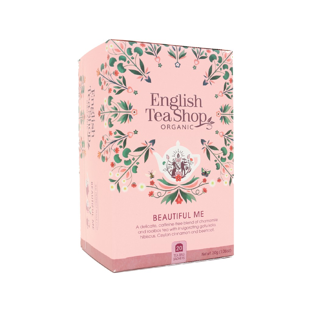 Trà Organic Beautiful Me hiệu English Tea Shop loại 20 gói (30g)