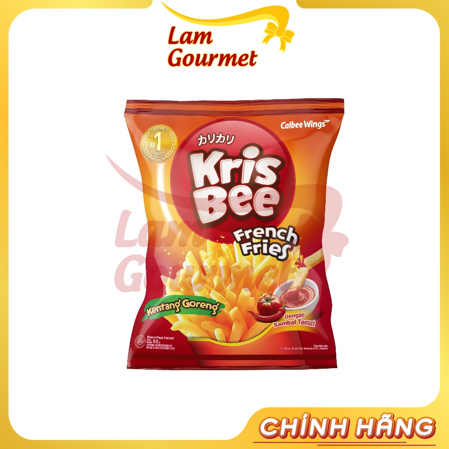 Snack Khoai Tây Chiên Que Kris Bee 30g và 68g - Lam Gourmet