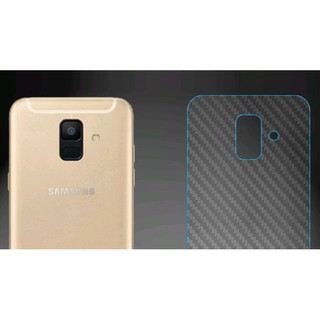 Dán mặt lưng Carbon Samsung A6 2018