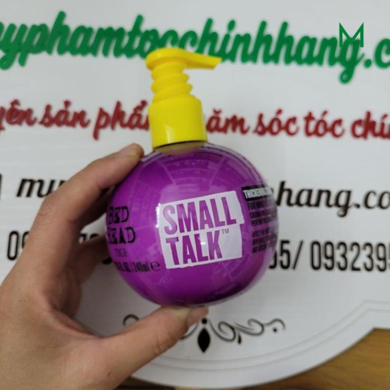KEM TẠO PHỒNG TIGI BEDHEAD SMALL TALK 3 TRONG 1 125ML - 240ml L8