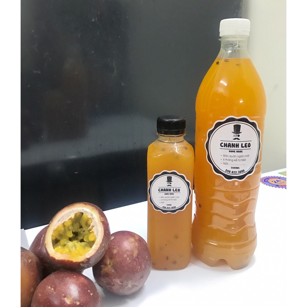Siro chanh leo 1 lít Joyshop