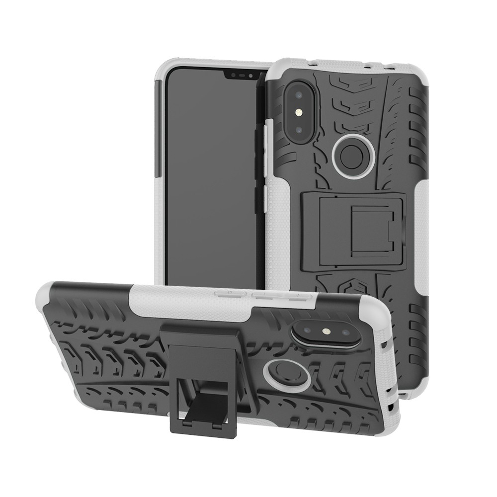 Xiaomi Redmi Note 5 Pro / Note 6 / Note 6 Pro Armor PC+TPU Stand Shockproof Case