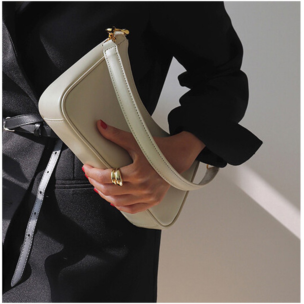 (Hàng Loại 1) Túi Kẹp Nách Nữ Túi Đeo Chéo Nữ Vintage Hottrend - 2 Màu Lựa chọn, Chất liệu cao cấp, Có 2 Dây