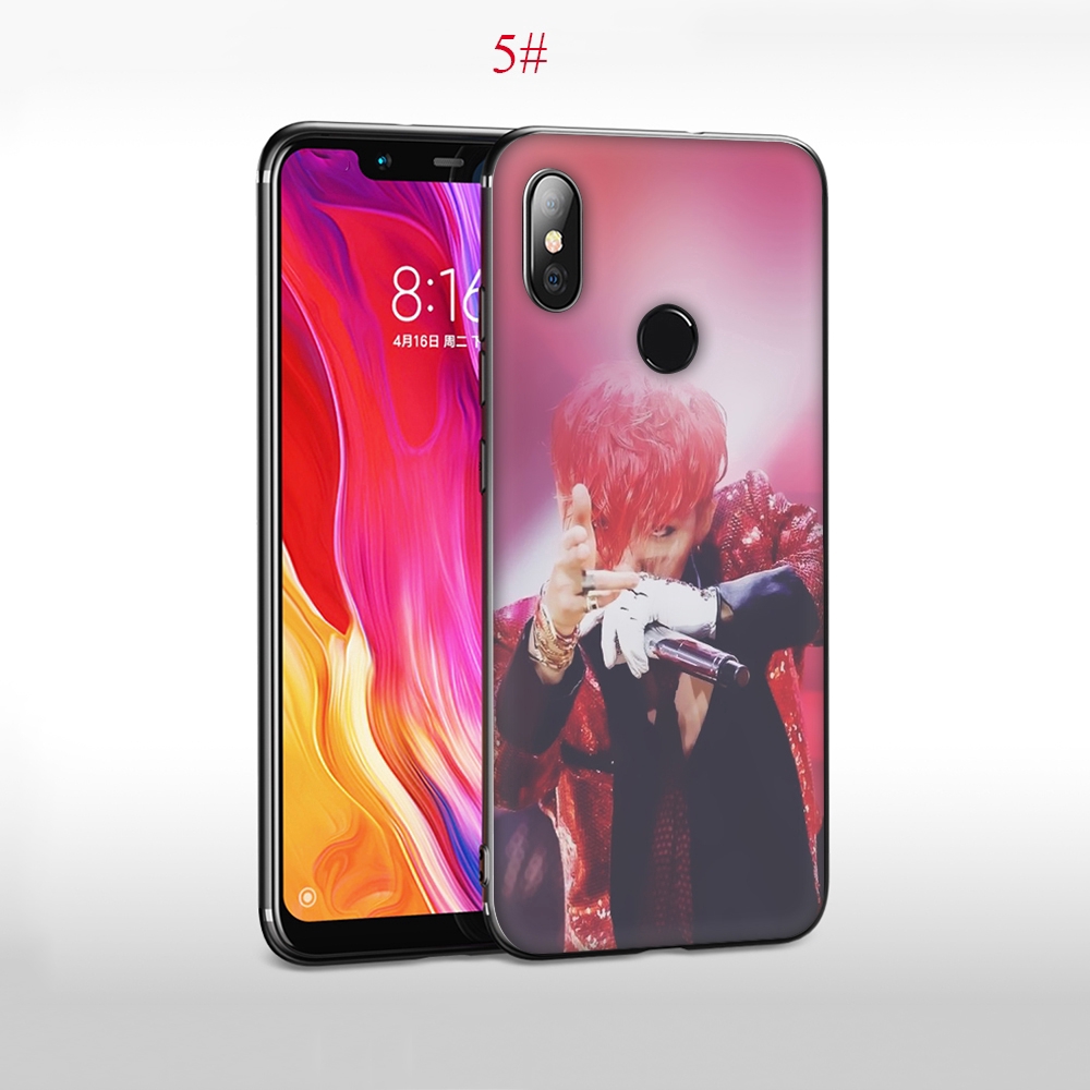 Ốp điện thoại in hình GD nhóm nhạc Big Bang cho Xiaomi Redmi Note 4/4X/5/ 5Pro/ 6Pro/ 5APrime/5A 16G 32G 64G