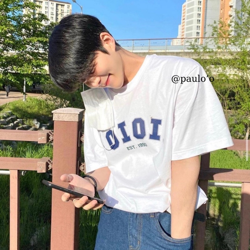PAULO Áo thun Hàn 5252byO!Oi SẴN