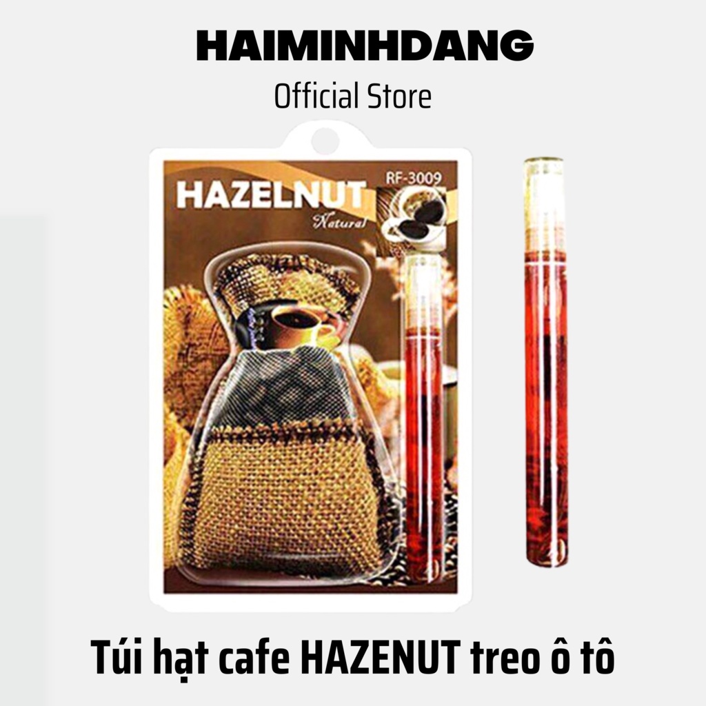 Túi Hạt Cafe Khử Mùi Treo Xe Ô tô, Tủ Quần Áo Tặng Kèm Tinh Dầu