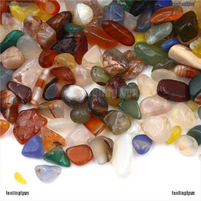 ❤TOP❤ Gói 50g đá bán quý tự nhiên nhiều màu kích cỡ khoảng 10mm ❤YO