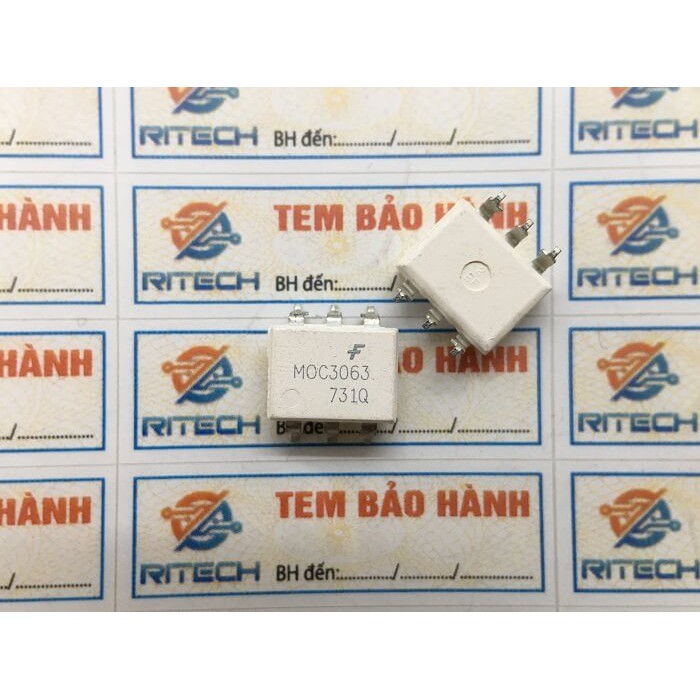 [Combo 5 con] MOC3063, MOC3063S Opto SOP-6