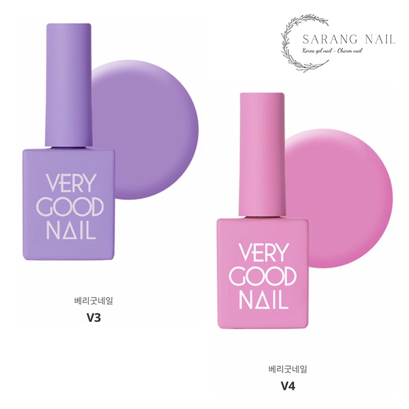 Sơn Very Good Nail chính hãng Hàn Quốc tone Tím Violet