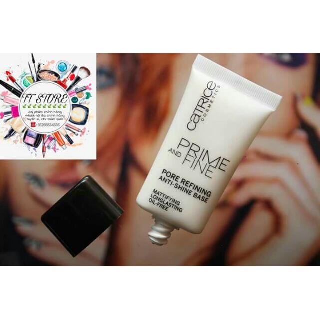 KEM LÓT CATRICE PRIME AND FINE PORE REFINING ANTI-SHINE BASE✔️