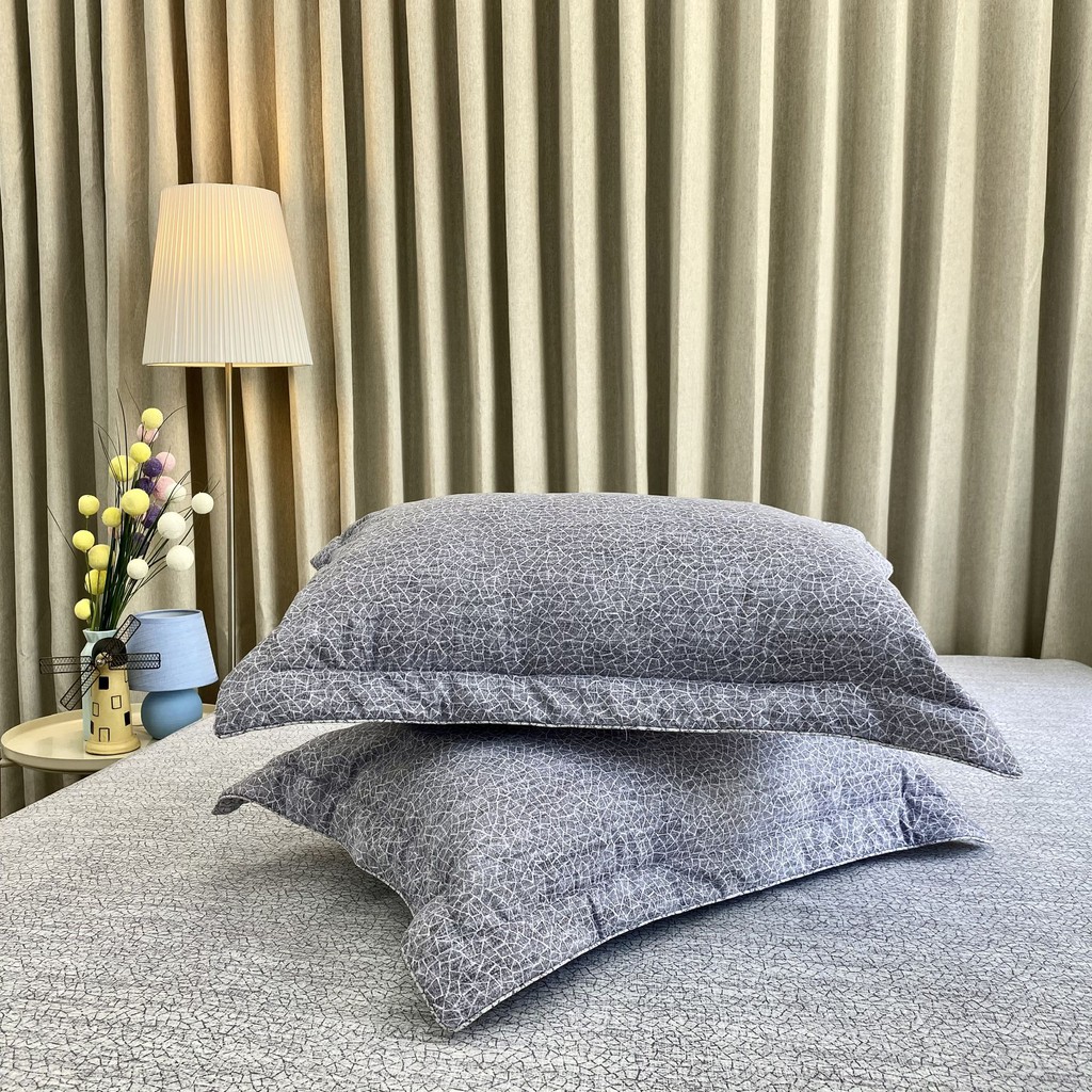 Bộ ga giường và vỏ gối MicroTencel K-Bedding by Everon Màu Xám KMTP115