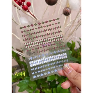 [Hàng mới] STICKER LỤA 5D mẫu hoa văn thổ cẩm